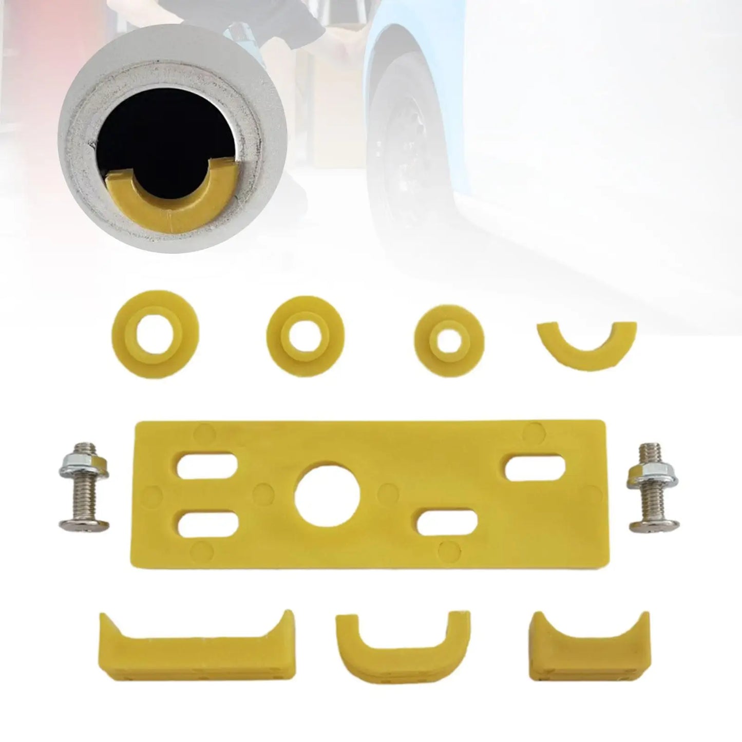 Car Body Stopper Repair Part Yellow Auxiliary Repair Parts Car Dent Buckle for