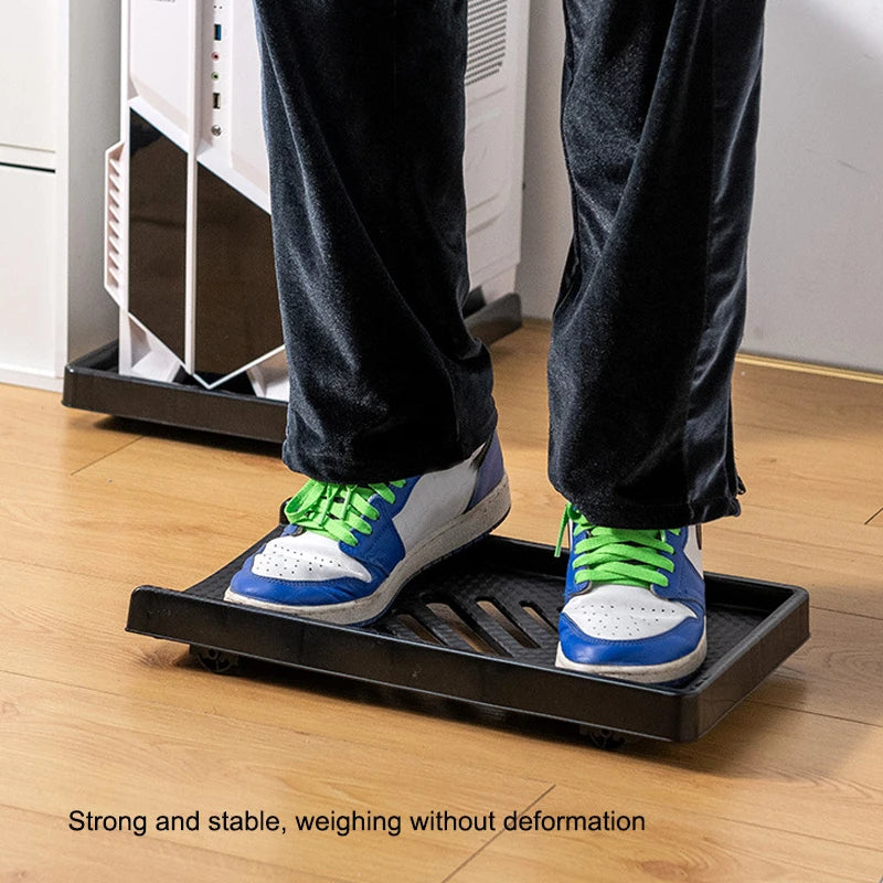 Adjustable Computer Tower Stand PC Stand for Most Desktop Towers  Elevate and Organize Your Computer Tower with Desktop Stand