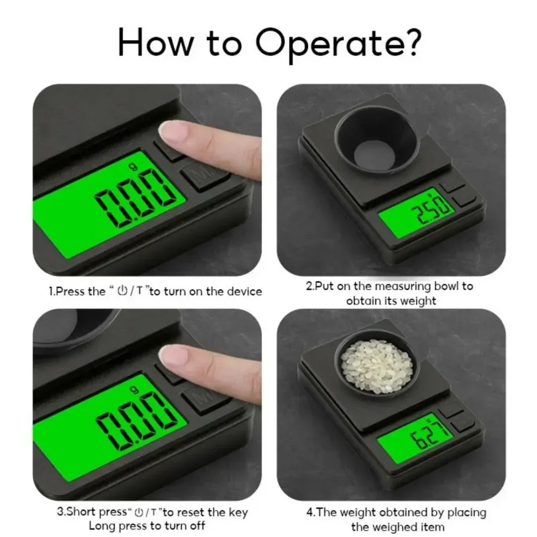 Newest Design Electronics Digital Jewelry Scale 0.01g Accuracy High Quality Digital Pocket Scale  Mini Scale  Tiny Scale