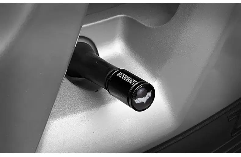 Batman Captain America Peripherals Creative Personality Car Tyres Valve Core Caps Aluminium Alloy Matte Valve Cap Decorations