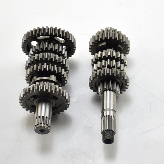 Motorcycle Transmission Gear Main and Secondary Shaft Gear Countershaft Fit SHINERAY X2 X2X XY250GY 250cc Engine Accessory