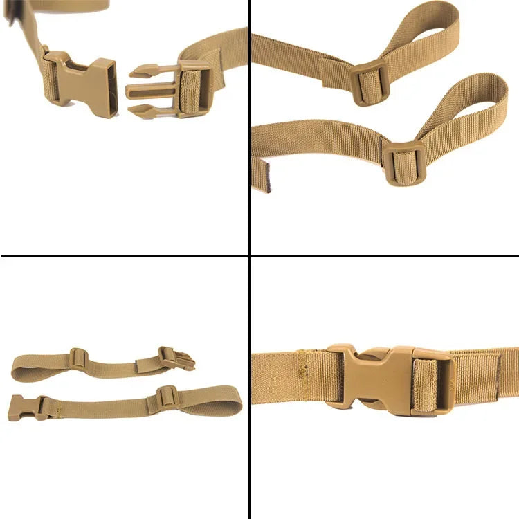 Hiking Backpack Chest Strap Adjustable Backpack Heavy Duty Chest Strap Belt for Hiking and Jogging  Non-slip Pull Belt