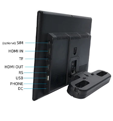 13.3 Inch 4K Screen Smart TV Rear Seat Entertainment Player Car Headrest Monitor Automotive Multimedia For Car 8 Core Android 12