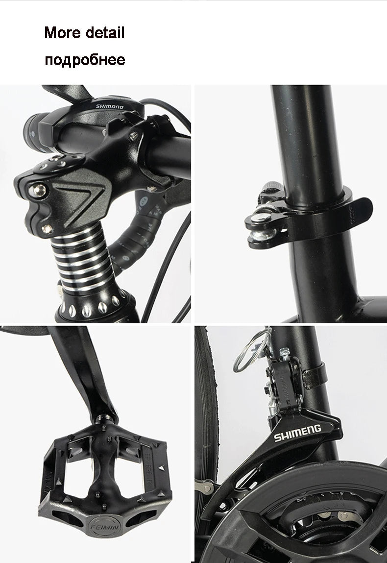 Road Bike, High Carbon Steel, Adult Bicycle, 21 Speed, 700C, Best-Selling, Various Colors Available