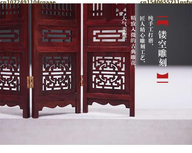 Mini Furniture Models Miniature Antique Rosewood Ornaments Chinese Handicrafts Doll Houses Photographed Scene Props