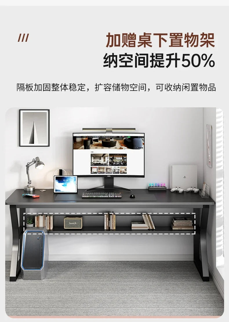 Computer Desk Desktop Small Home E-sports Table Desk Workbench Simple Bedroom Learning Writing Table