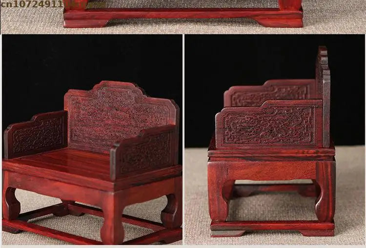 Mini Furniture Models Miniature Antique Rosewood Ornaments Chinese Handicrafts Doll Houses Photographed Scene Props