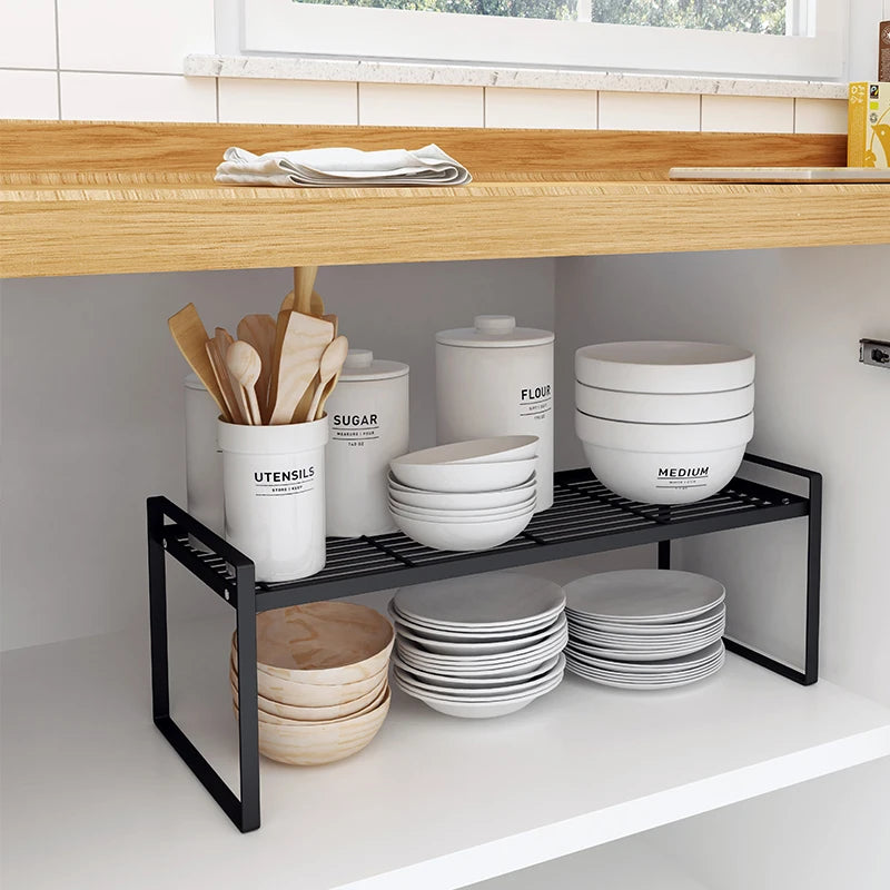 Kitchen Kitchenware Cutlery Plates Dishes Storage Rack Cabinet Over Sink Tableware Bowl Utensils Drying Shelf Drainer Organizer