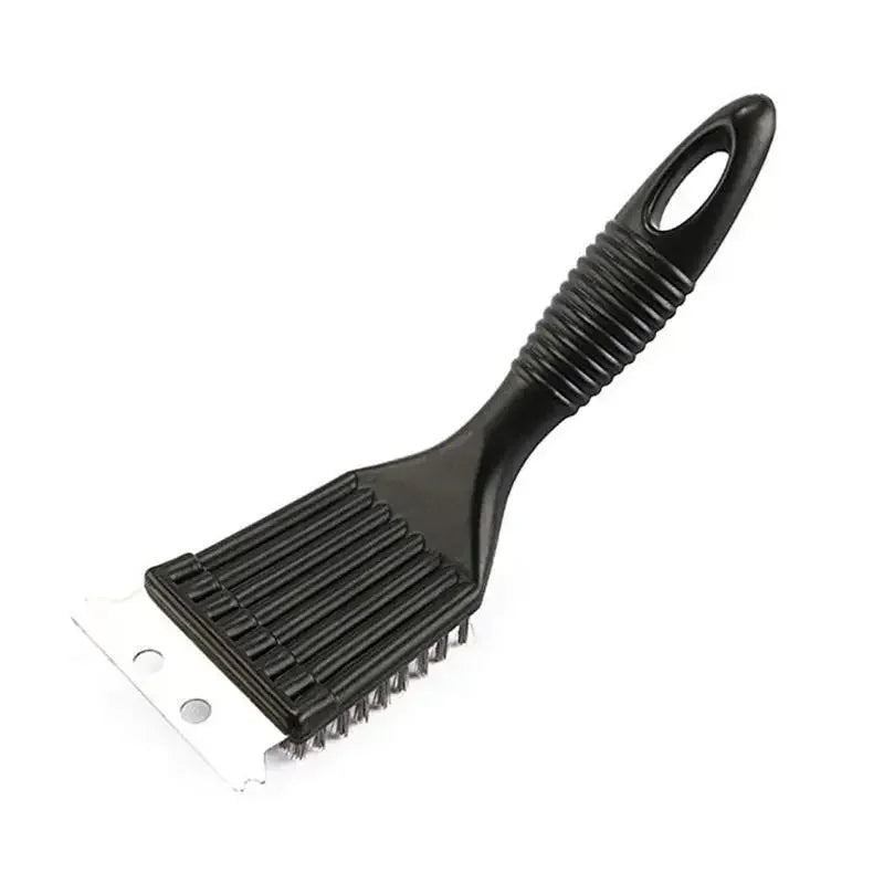 BBQ Cleaning Brushes, Durable Cooking Tool, Steel Wire Bristles, Outdoor Home BBQ Gas Kit Accessories for Barbecue Grill