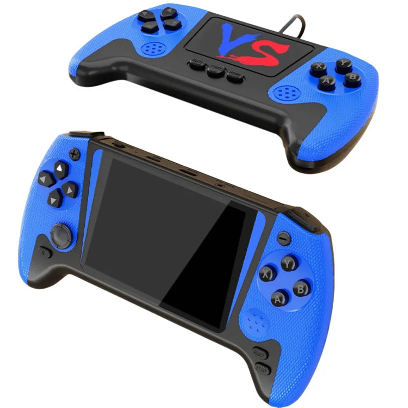 Gaming Console 3.5inch LCD Screen Built-in 500 Games Nostalgic Game Console TV Connect Video Game Console 1200mAh for 2 Players