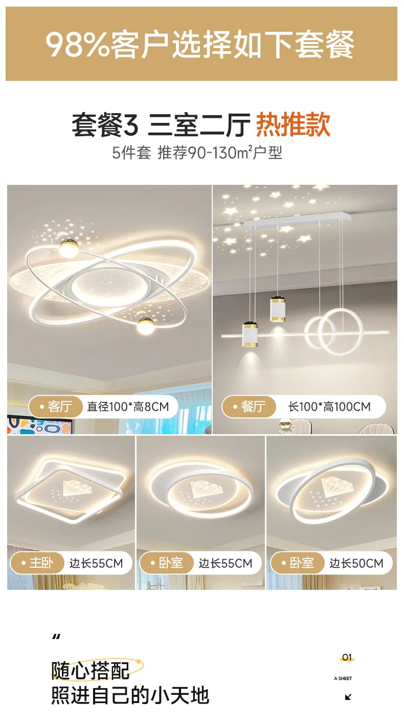 Lumiere Lampes Moderne Salon Home Lighting Modern Ceiling Lights Chandeliers Modern for Living Room