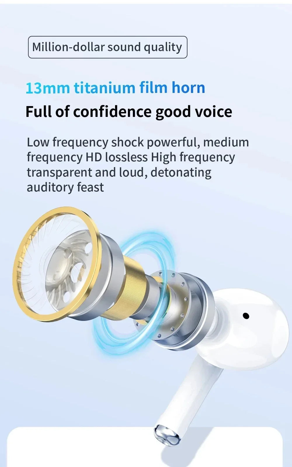 Hot sales Air Pro True Wireless Bluetooth Earphones Headphones HiFi Sound Low Latency Noise Reduction Earbuds for IPhone Android