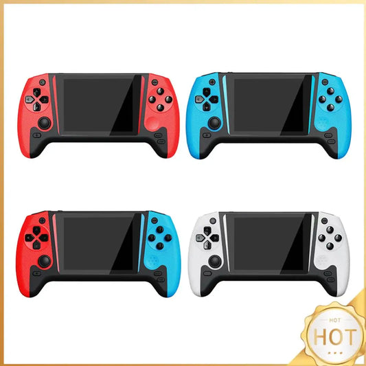 Gaming Console 3.5inch LCD Screen TV Connect Nostalgic Game Console 1200mAh Video Game Console for Kids Adults for Single Player
