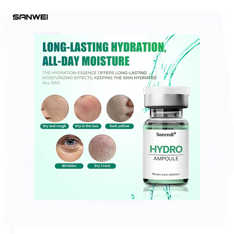 Korean essence solution for troubled skin problem-solving glass facial care moisturizing hydrating brightening essence