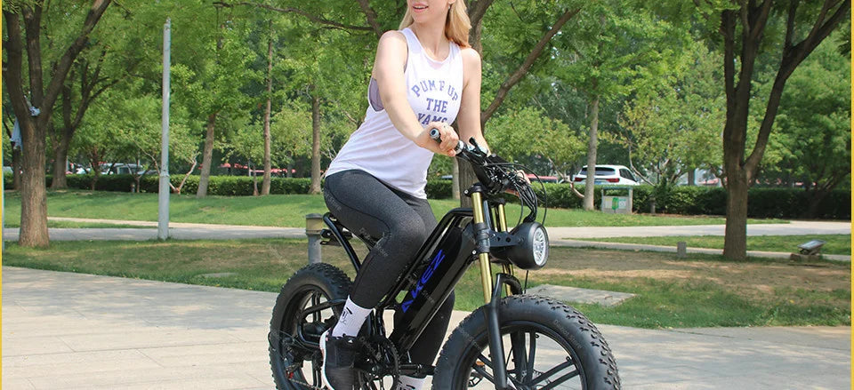 20 Inch Mountain electric bicycle For Mens Fat Tire Aluminium Alloy eBike 750W 48V Beach Snow eBikes For Adults Max Speed 45