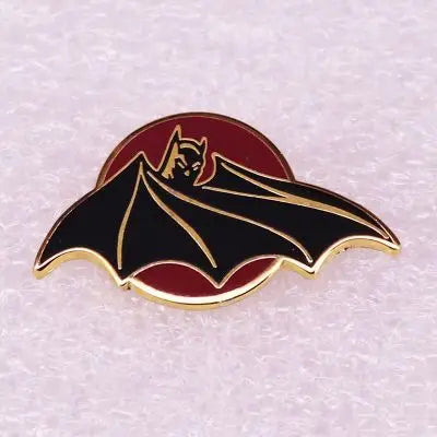 DC Batman Movie Character Peripherals Personality Handsome Metal Badge Brooch Bag Clothing Accessories Holiday Gifts Wholesale