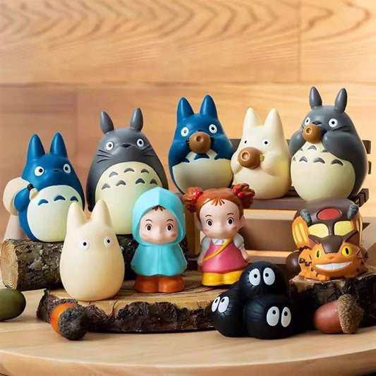 New Hot Anime Cartoon Peripheral Blind Box Trendy Toy Figurine Office Desk Bedroom Bedside Table Decor Students Birthday Gifts
