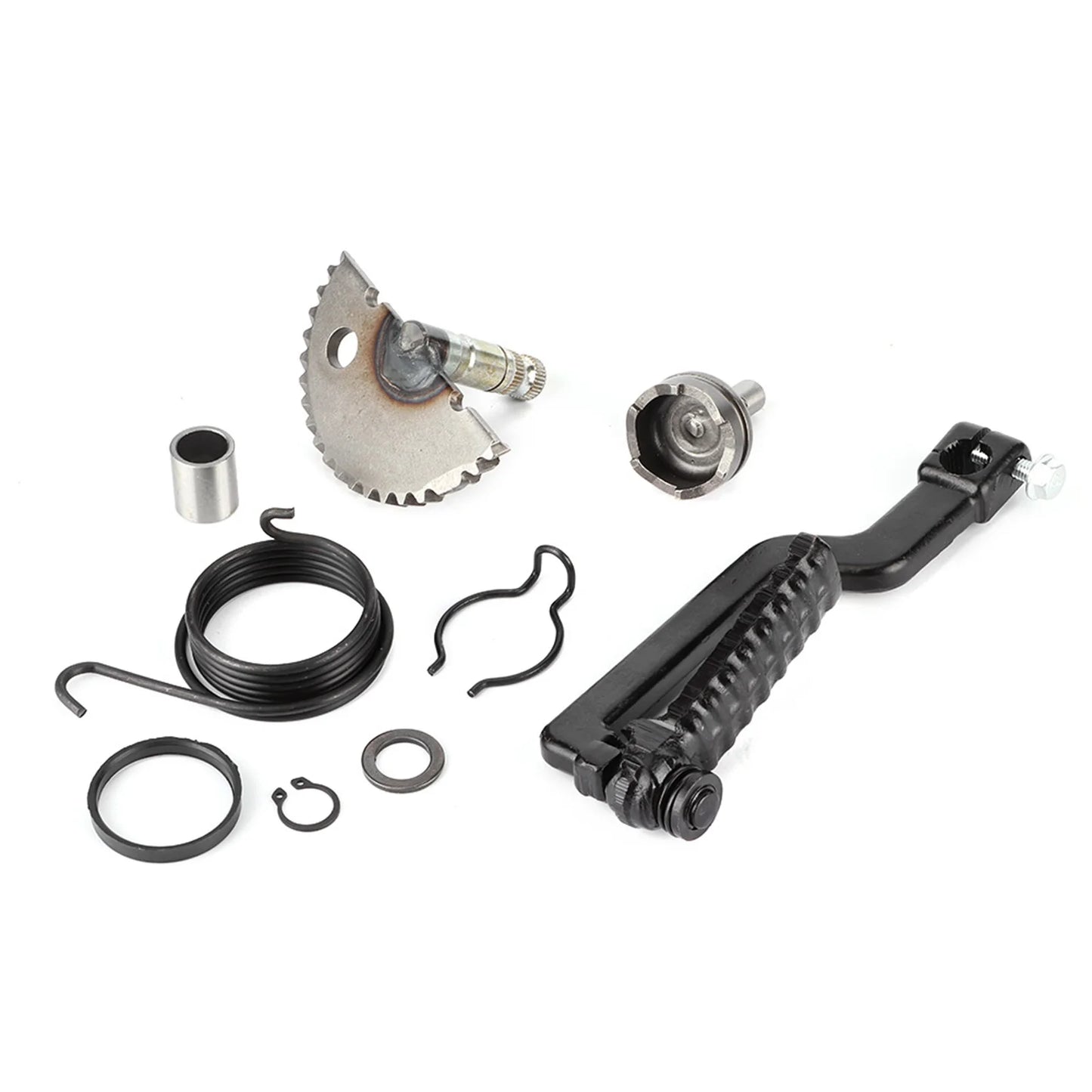 Motorcycle Starter Lever Shaft Gear Assembly Kit Replacement For GY6 49CC 50CC 80CC 100CC Scooter Motorcycles Accessories