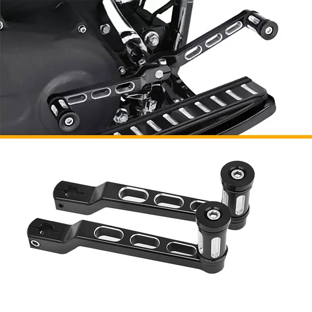 Motorcycles Gear Shift Levers Pegs Parts For Harley Touring Davidson FL Softail Electra Street Tri Glide Ultra Classic Road King