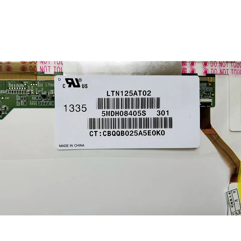 For HP Elitebook 2570p 2560p LTN125AT02 B125XW02 V.0 V0 LP125WH1 Laptop Lcd Screen Matrix 12.5 Inch