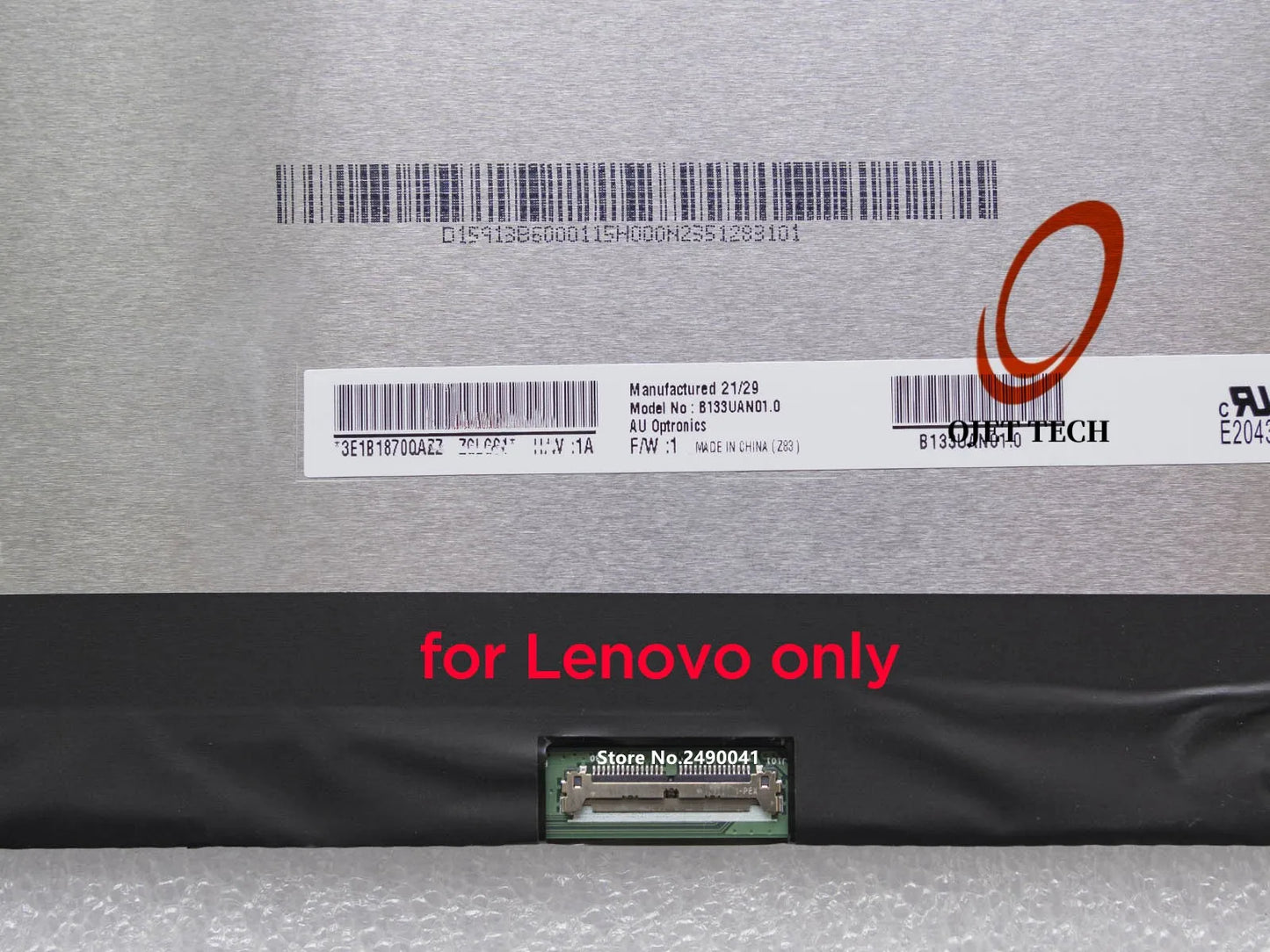 13.3" Laptop LCD Screen B133UAN01.0 M133NW4J R0 for Lenovo ThinkBook 13s G2 ITL ARE G3 ACN G4 IAP ARB 1920x1200 IPS Display