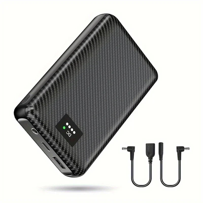 PowerBank 7.4V DC 30000/40000mAh Battery Bank Portable Mobile Power Supply for Heating Jacket Gloves Electric Heating Equipment