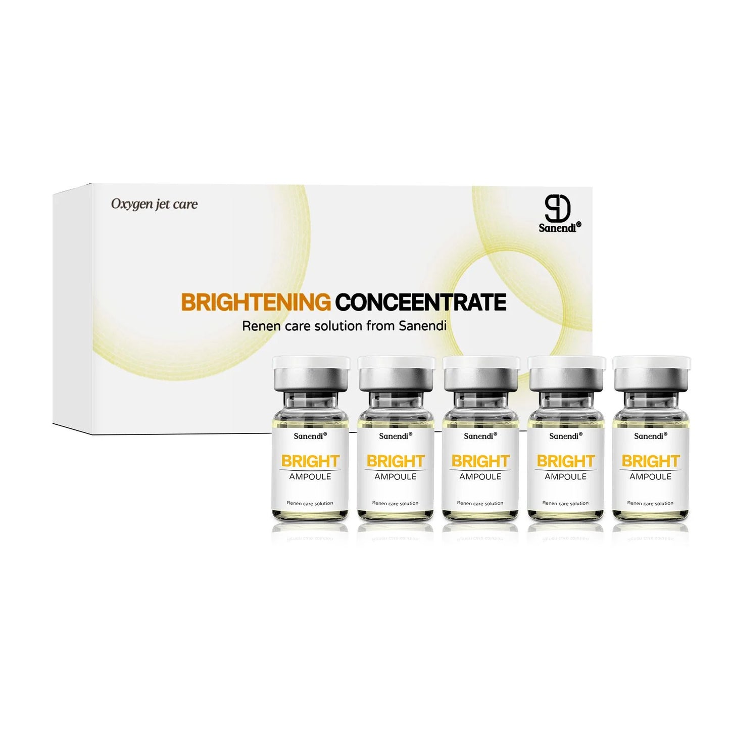 Korean essence solution for troubled skin problem-solving glass facial care moisturizing hydrating brightening essence