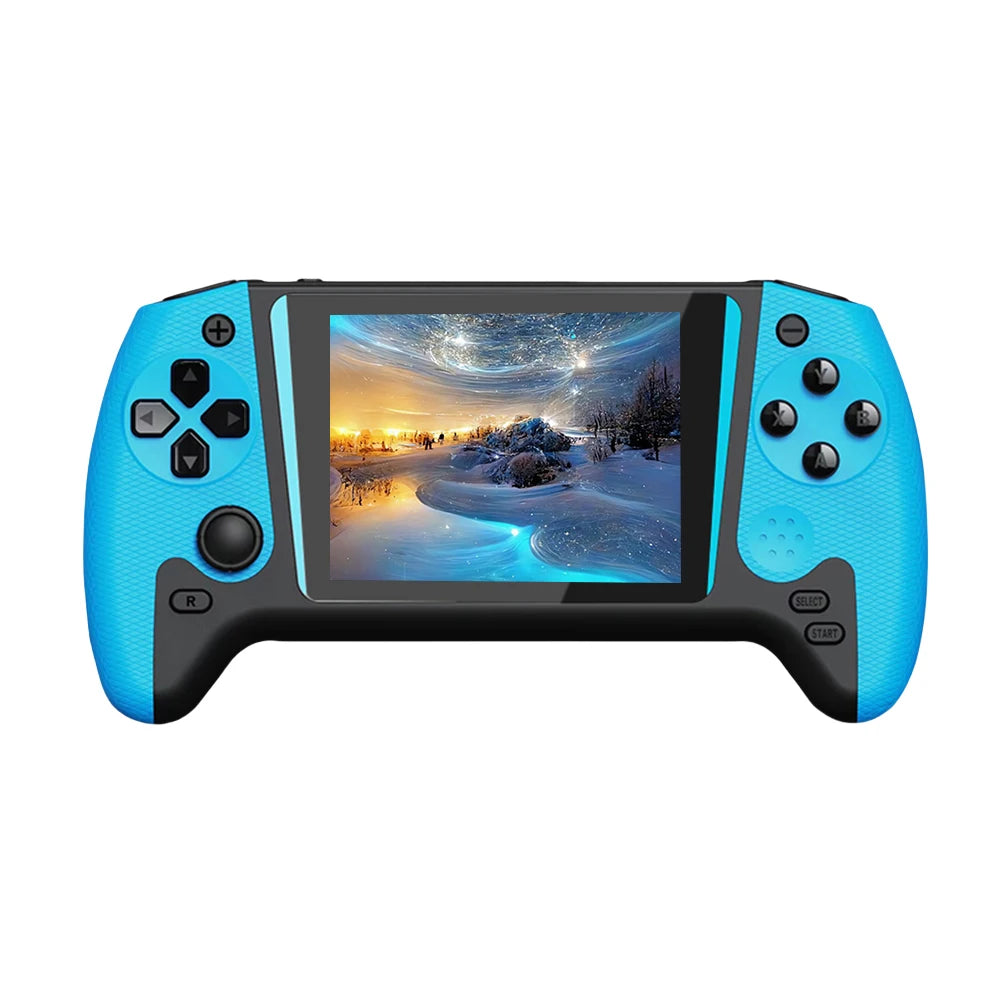 Gaming Console 3.5inch LCD Screen TV Connect Portable Game Console 1200mAh Video Game Console for Kids Adults for Single Player