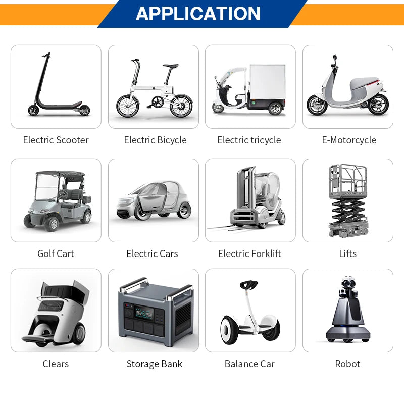 Customized Lifepo4 Battery Charger 48v Electric Bike Chargers