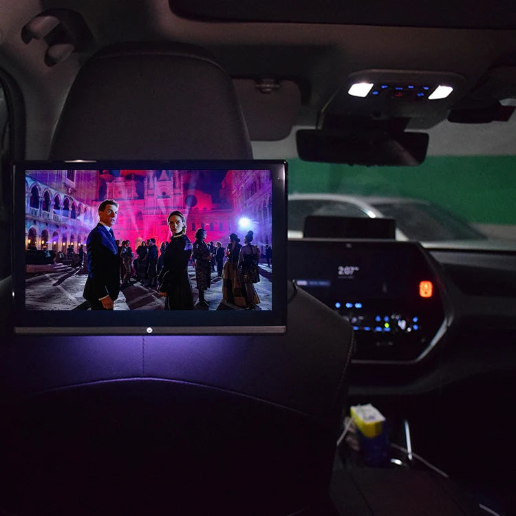 13.3 Inch 4K Screen Smart TV Rear Seat Entertainment Player Car Headrest Monitor Automotive Multimedia For Car 8 Core Android 12