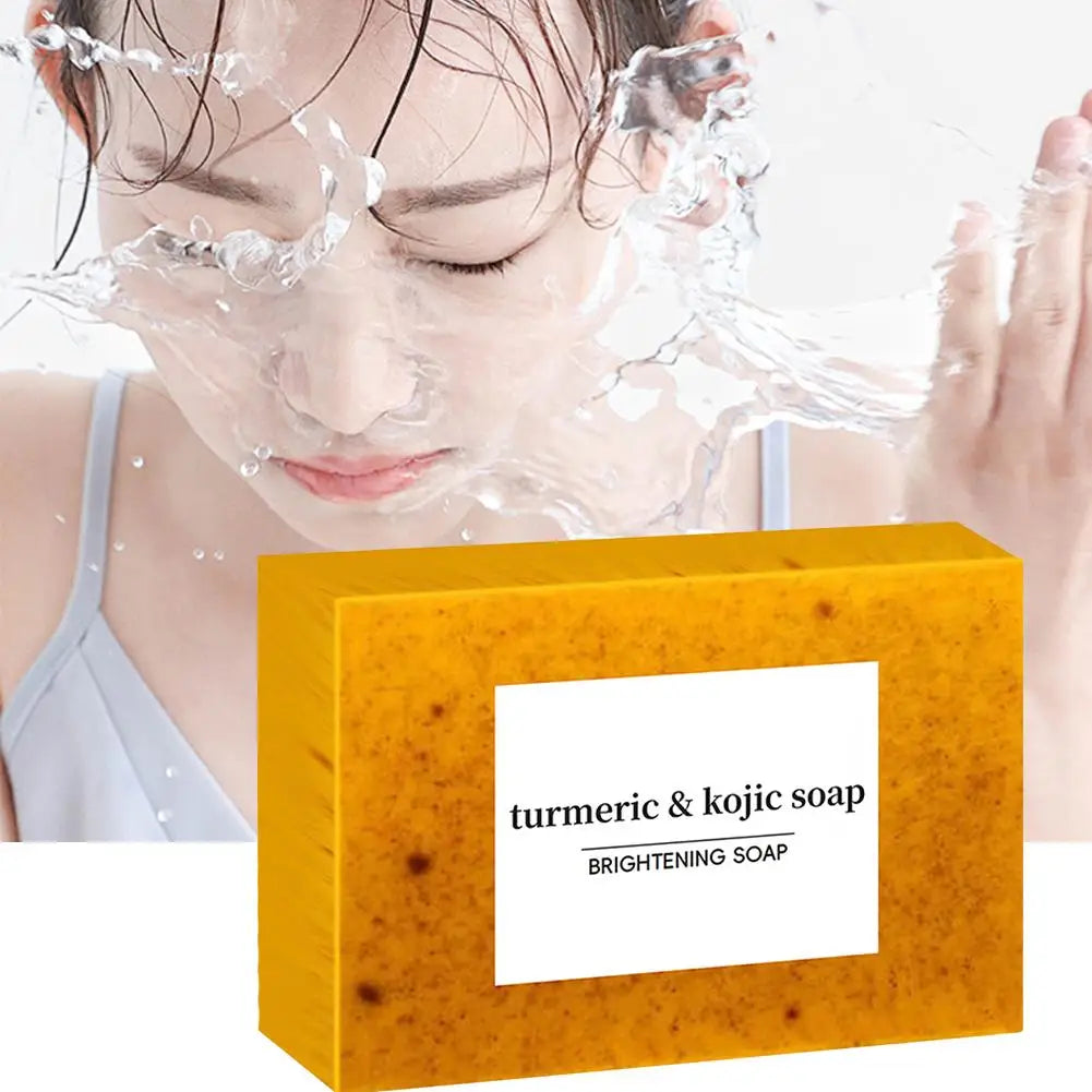 Skincare Turmeric Serum Soap Whitening Essential Oil Facial Repair Lifting Moisturizing Brighten Face Dark Spot Corrector