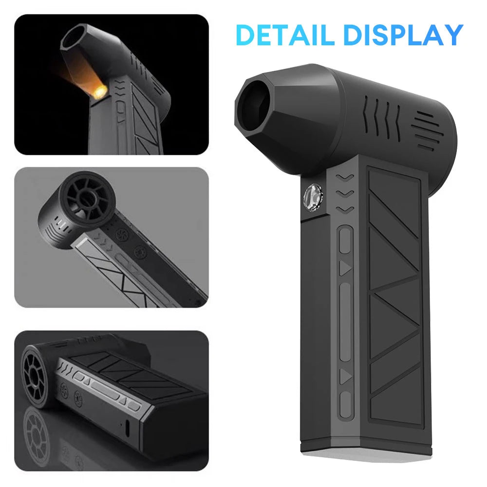 Outdoor Barbecue Fan Electric Air Blower Portable BBQ Grill Fire Bellows Tool Barbecue Blower Picnic Camping Equipment