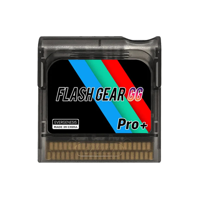 2025 New 1000 in 1 Game Card Flash Gear GG Pro+ Game Cartridge for Sega Game Gear GG Console With 4G TF Card
