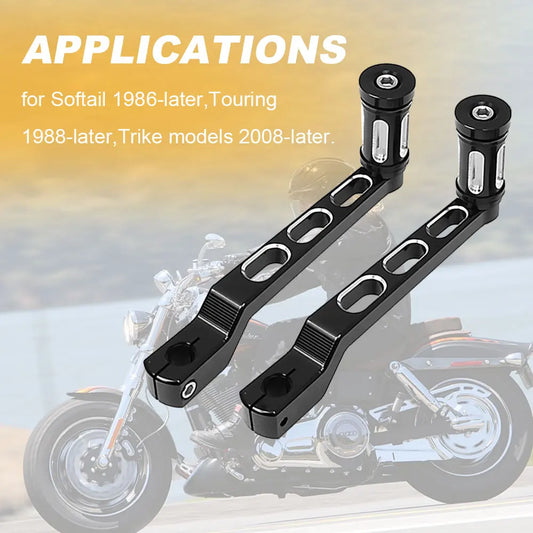 Motorcycles Gear Shift Levers Pegs Parts For Harley Touring Davidson FL Softail Electra Street Tri Glide Ultra Classic Road King