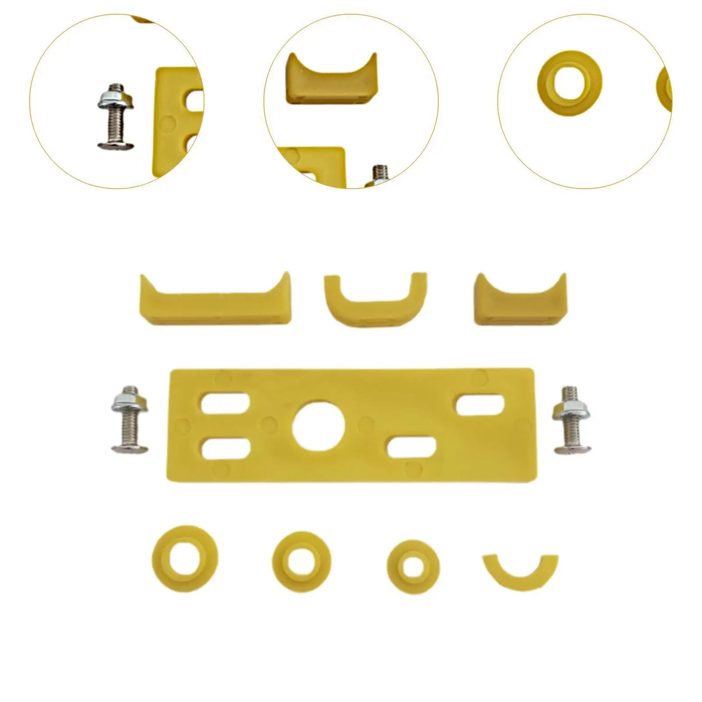 Car Body Stopper Repair Part Yellow Auxiliary Repair Parts Car Dent Buckle for