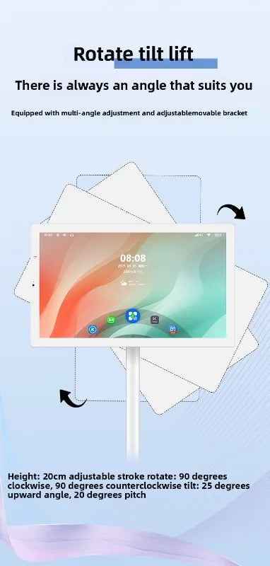 24Portable TV, Customizable Screen, Wireless Projection Screen, Smart Screen, Fitness, Live Stream, Entertainment Friend Machine