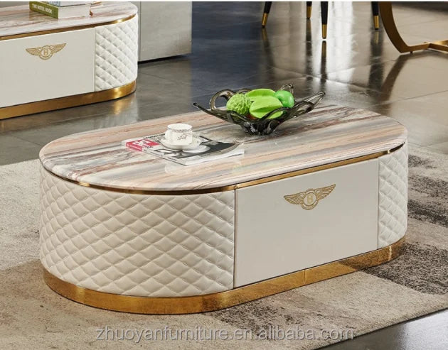Modern Simple Living Room Furniture Set  MDF Upholsteried with Pu Leather  Tv Cabinets Designs Furniture