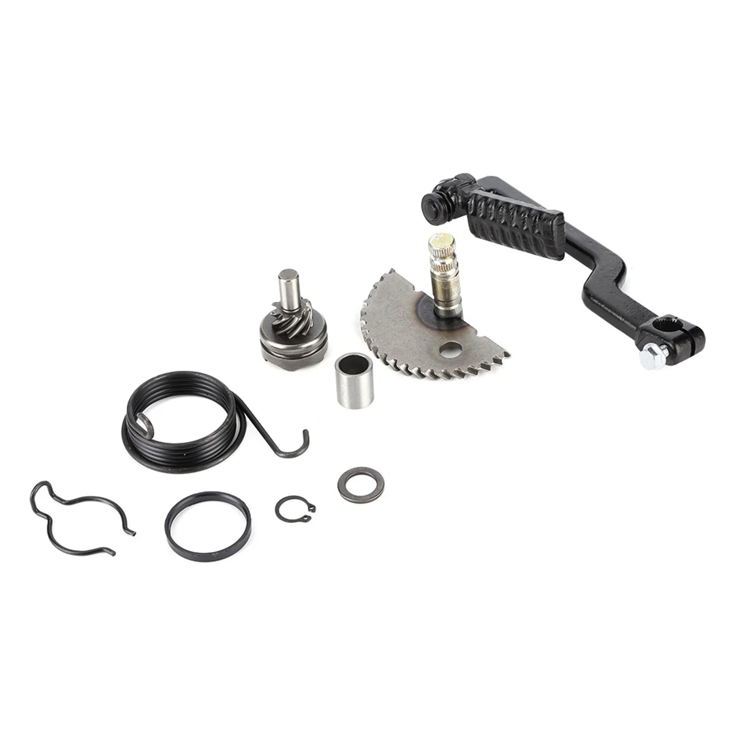 Motorcycle Starter Lever Shaft Gear Assembly Kit Replacement For GY6 49CC 50CC 80CC 100CC Scooter Motorcycles Accessories