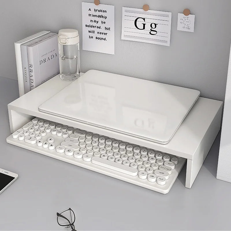 Laptop height stand, desktop monitor, screen stand, base, office desktop storage rack, storage workstation
