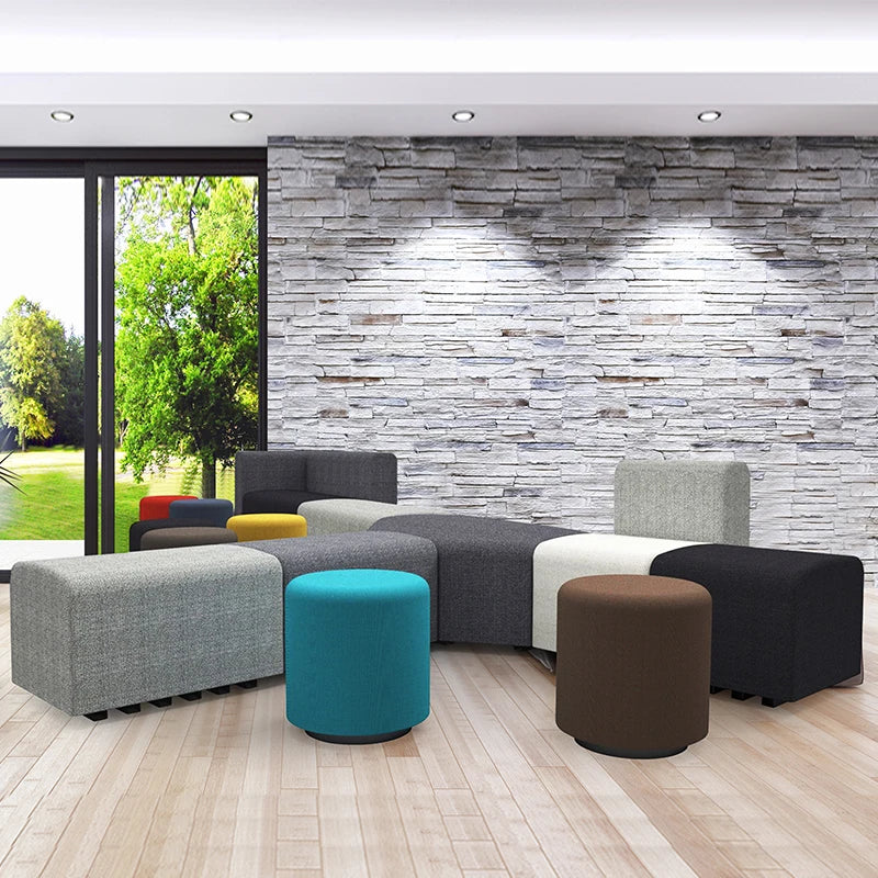 Factory Price Library Lobby Lounge Furniture Public Waiting Reception Area Modern Office Sofa