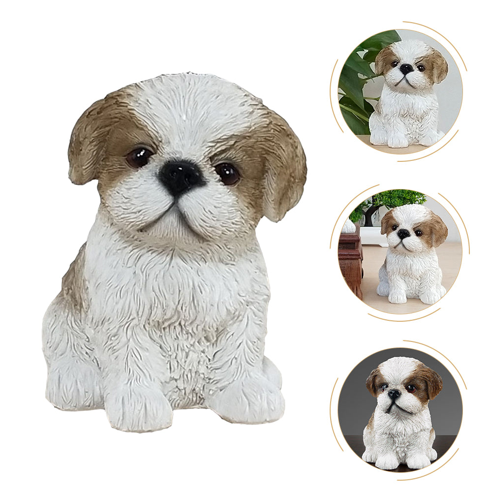 Ornaments Resin Craft Decor Decorations Desktop Dog Adornment Creative Exquisite