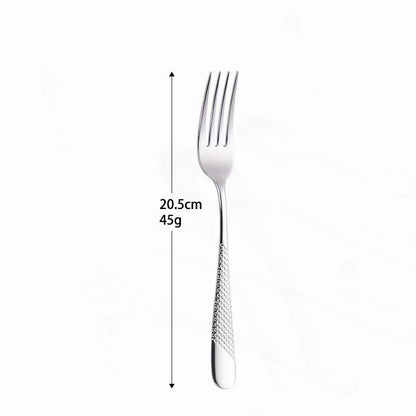 Kitchen Tableware Cutlery Set Silver Cutlery Set Stainless Steel Luxury Dinnerware Fork Spoon Knife Western Dinner Set Gold