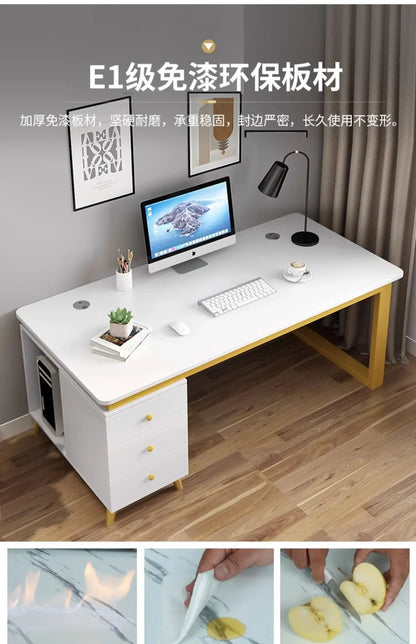 Working Meeting Office Desks Storage Laptop White Keyboard Office Desks Mobile Conference Scrivanie Per Computer Room Furnitures