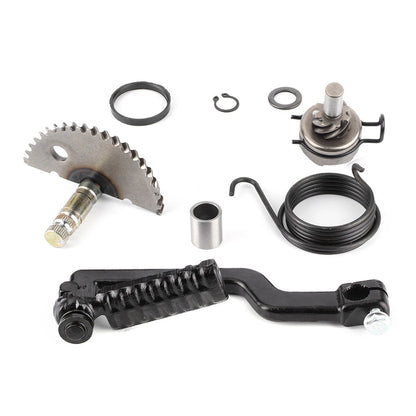 Motorcycle Starter Lever Shaft Gear Assembly Kit Replacement For GY6 49CC 50CC 80CC 100CC Scooter Motorcycles Accessories