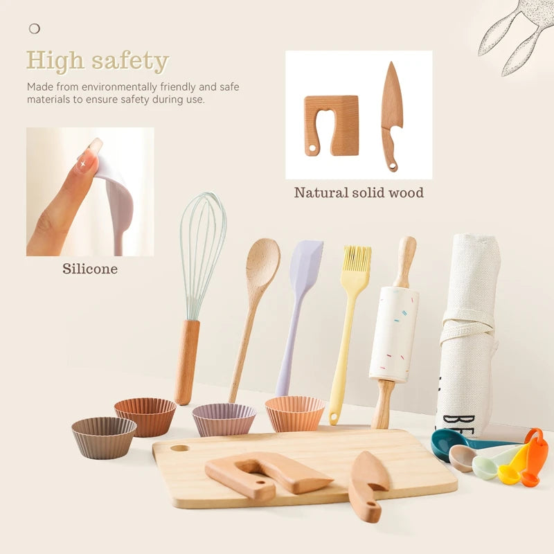 Wooden Baby Toys Simulation Cosmetics Set Pretend Makeup Toys Girls Playing House Game Children Early Education Montessori Toys