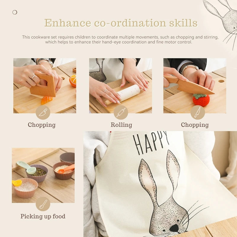 Wooden Baby Toys Simulation Cosmetics Set Pretend Makeup Toys Girls Playing House Game Children Early Education Montessori Toys