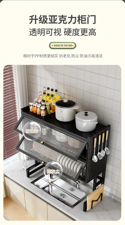 Kitchen Drain Rack Dish  Plate Sink Storage Dishwasher Shelf Tableware Storage Rack