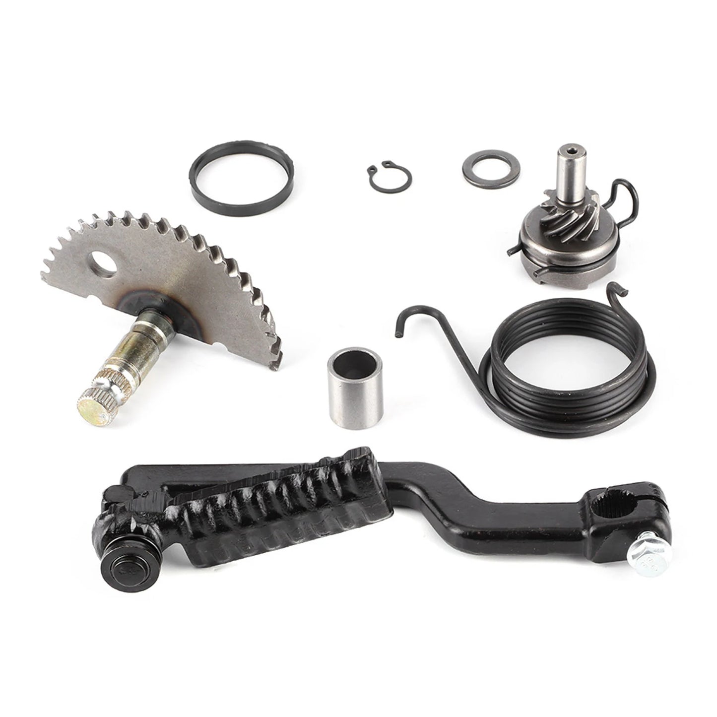 Motorcycle Starter Lever Shaft Gear Assembly Kit Replacement For GY6 49CC 50CC 80CC 100CC Scooter Motorcycles Accessories