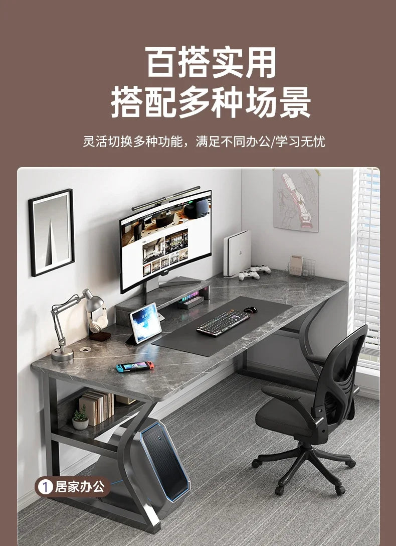 Computer Desk Desktop Small Home E-sports Table Desk Workbench Simple Bedroom Learning Writing Table