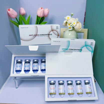 Korean essence solution for troubled skin problem-solving glass facial care moisturizing hydrating brightening essence